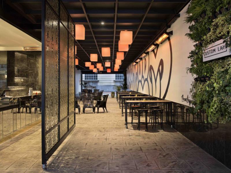 Custom lane seatings venue hire