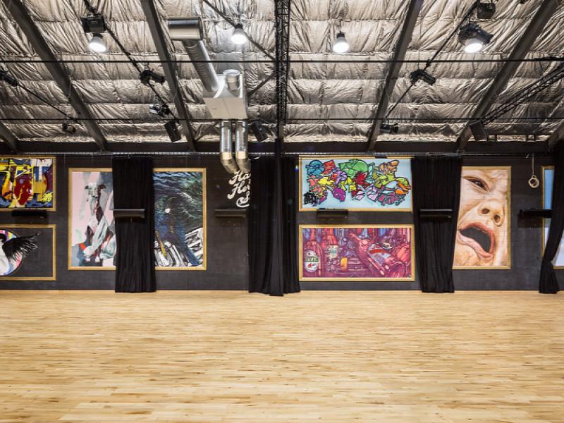 Art at YMCA art venue